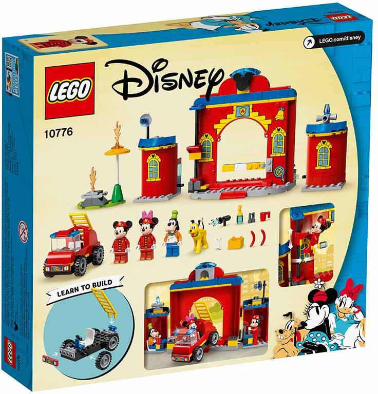 LEGO LEGO Disney: Parque y Camión de Bomberos de Mickey (Edad Mínima: 4)