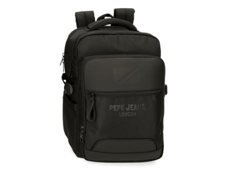 PEPE JEANS Mochila Para Portátil Poliéster Bromley Negro