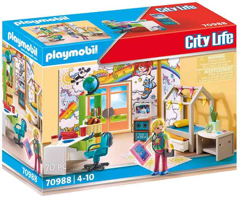 PLAYMOBIL PLAYMOBIL City Life: Habitación para Adolescentes (Edad Mínima: 4)