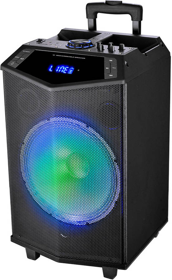 Altavoz Bluetooth SYTECH SYXTR32 (Negro - 100 W - Autonomía: Hasta 8 Horas)