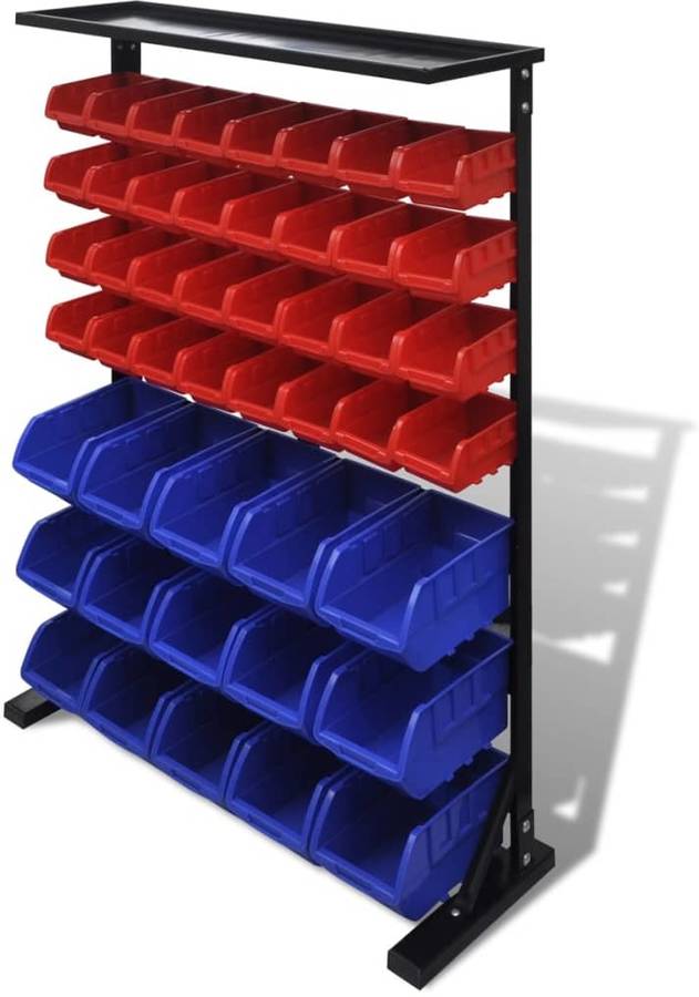 Organizador de Herramientas VIDAXL (Azul - Plástico)