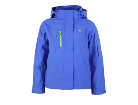 Chubasquero para Mujer PEAK MOUNTAIN Azul (Tam: 10 Años)