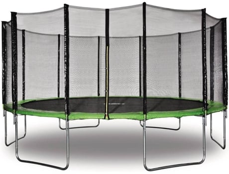 Trampolín HABITAT ET JARDIN "Yoopi" (4.90 m - Verde)