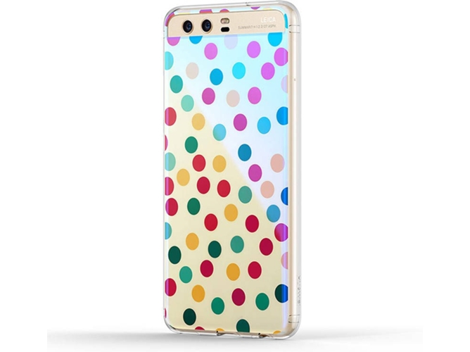 Carcasa HUAWEI P10 Polka dots Multicolor