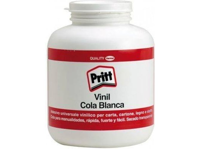 Cola Blanca Pritt vinil pegamento de aplicar universal fuerte para manualidades materiales 1