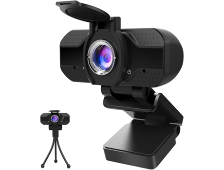 Cámara Web 1080P con Micrófono y Cubierta de Privacidad Cámara Web USB Full HD 1080P para Pc con Trípode para Videollamadas Estudios Conferencias B...