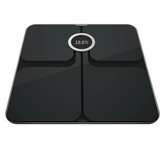 Báscula de baño FITBIT Aria 2 (Peso máximo: 180 kg - Negro)