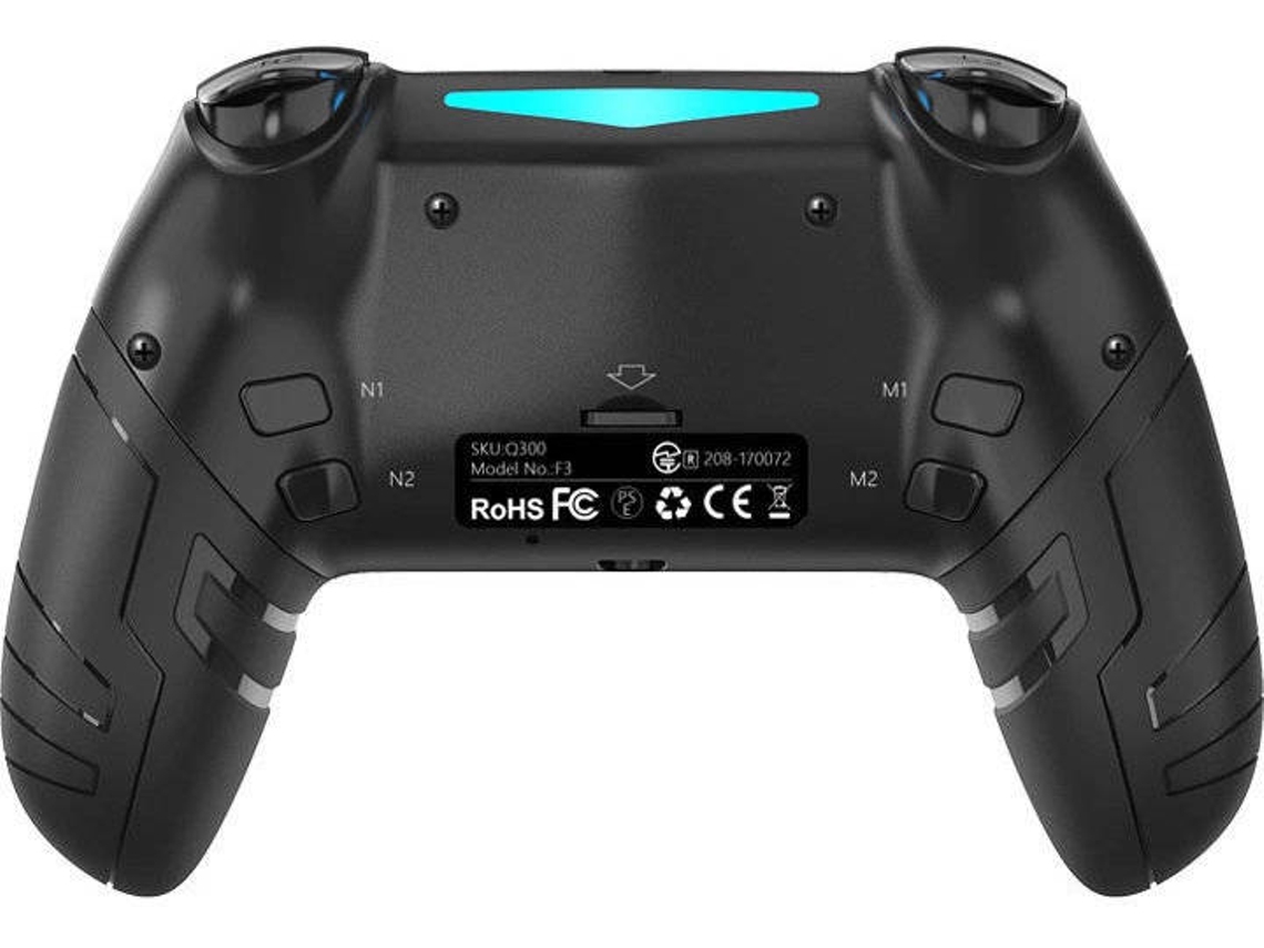 Gamepad inalámbrico para PC PS4, controlador de juegos Bluetooth con cable  para PC PS4 para niños, adultos-negro YIZHOOD | Worten.es