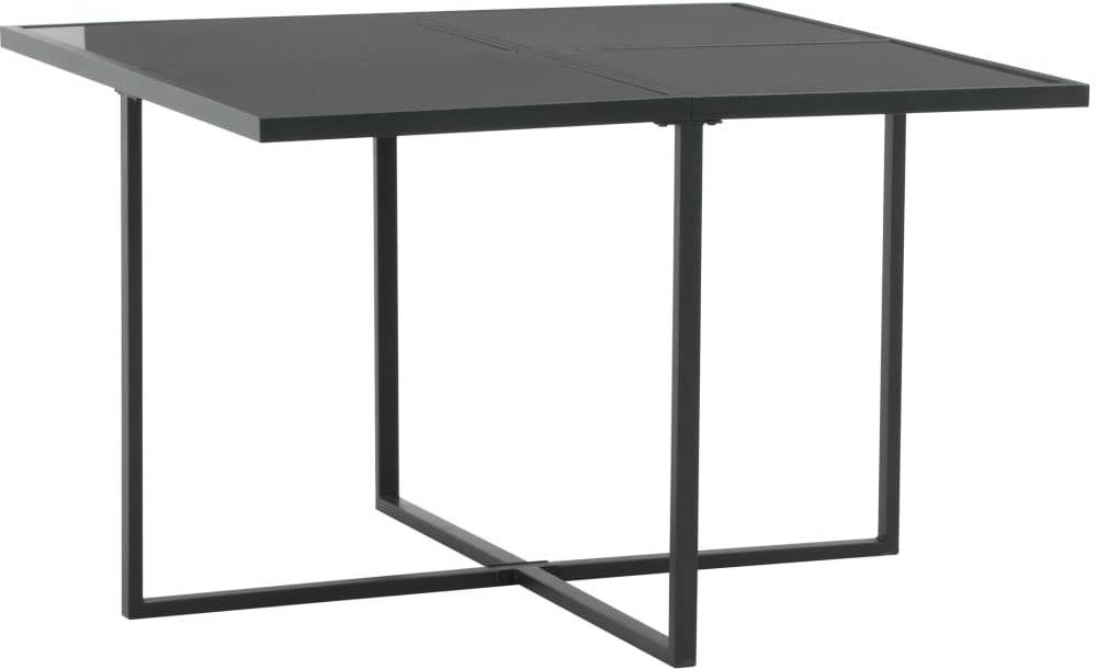 Set De Muebles comedor vidaxl negro 9 piezas 5 y cojines conjunto 44443 mimbre pe mesa 4