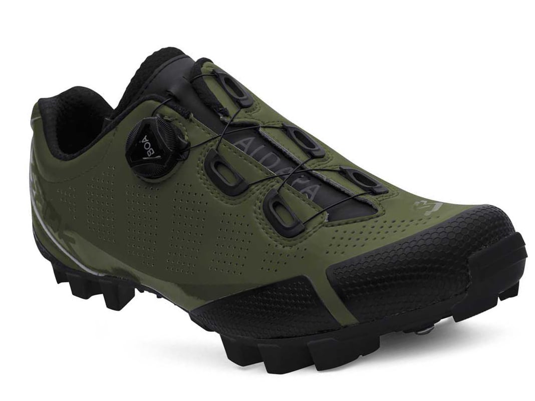 Aldapa Mtb Zapatillas unisex adulto para spiuk sportline khaki mate de ciclismo montaña