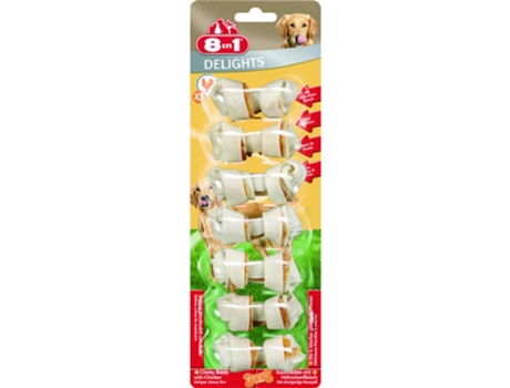 Hueso Relleno con Carne 5Cm Tamaño Xs para Perro TETRA