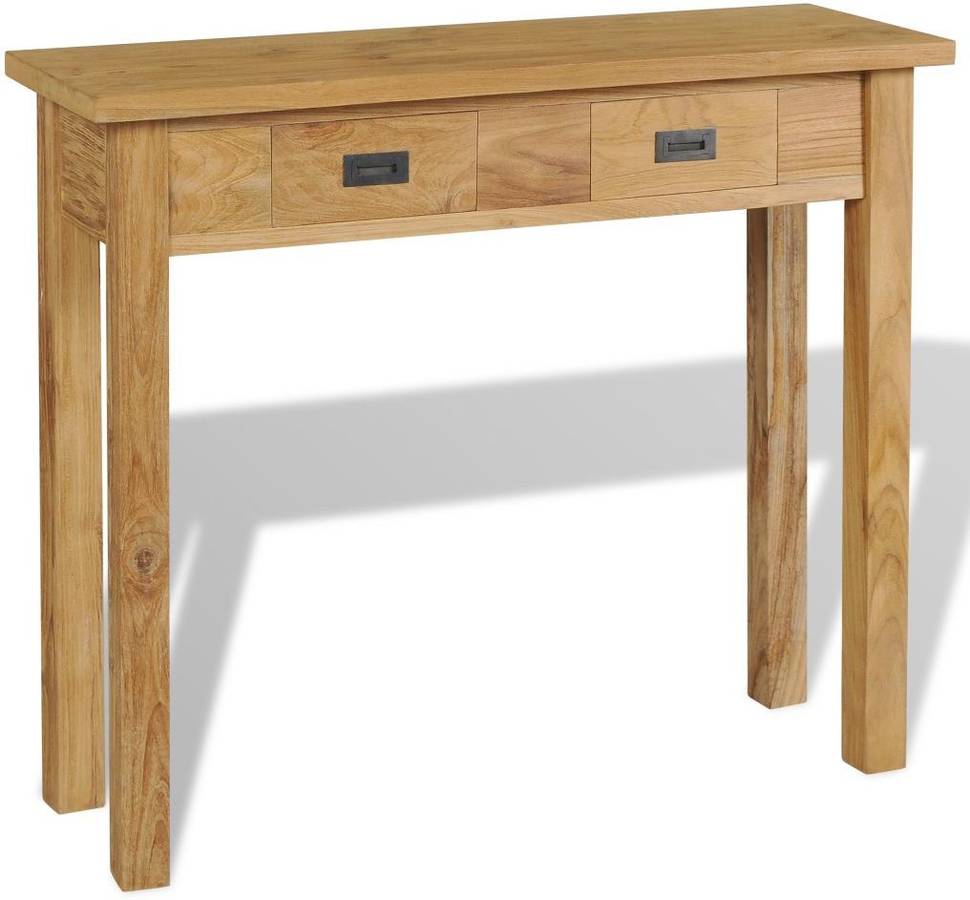 Mesa Consola ART PLANET Madera Teca (90x30x80cm)