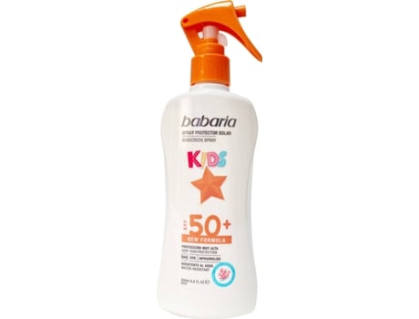 Protector Solar BABARIA Spray Infantil SPF 50+ (200 ml)