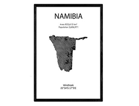 Poster NACNIC de Namibia (A3)