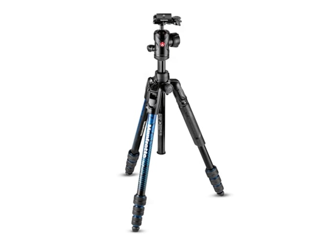 Trípode MANFROTTO MKBFRTA4BL-BH (Bola - Altura Máxima: 150 cm - Aluminio)