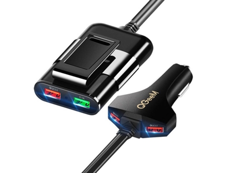 Cargador Coche QGEEM QG-CH13 (3.1A - USB - Negro)