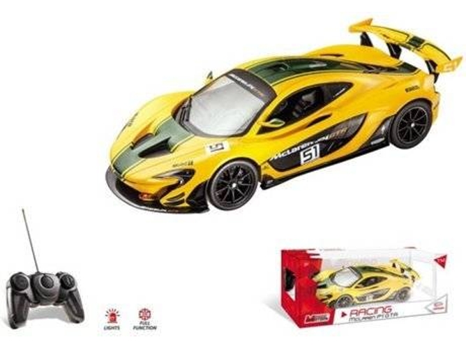 Coche Teledirigido MONDO 63382 (Amarillo - 32x13.5x8.5cm - Edad Mínima: 3)