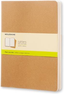 Pack 3 Blocs MOLESKINE Cahier Journal Extra Large