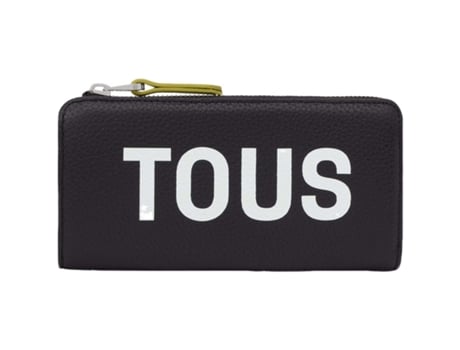 Cartera Fólio de Mujer TOUS Linn Logo Piel Negro (M)