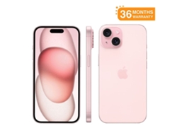 iPhone 15 APPLE (Reacondicionado Marcas Mínimas - 6.1'' - 128 GB - Rosa)