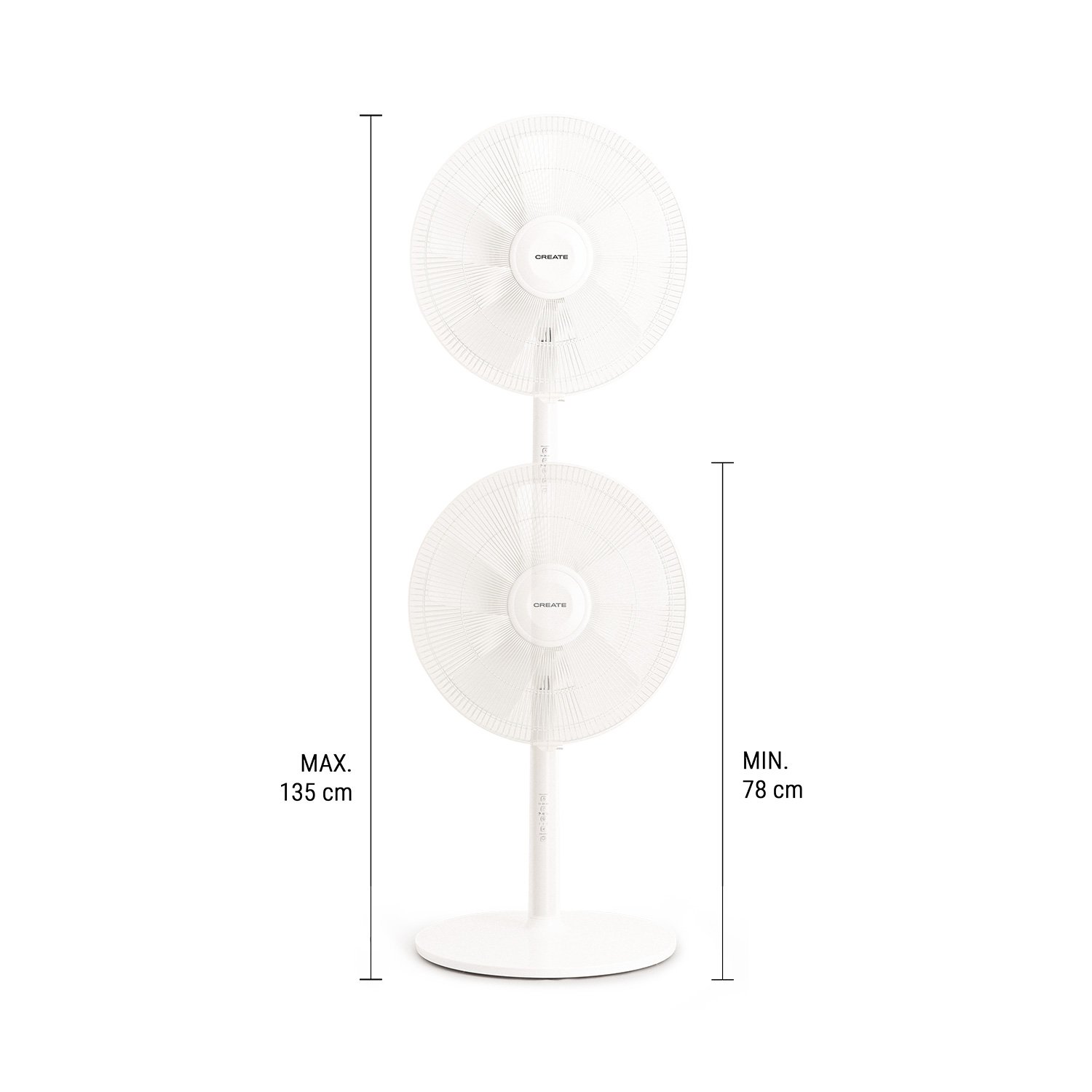 Ventilador de Pie CREATE Comfort V (3 velocidades - 41 W)