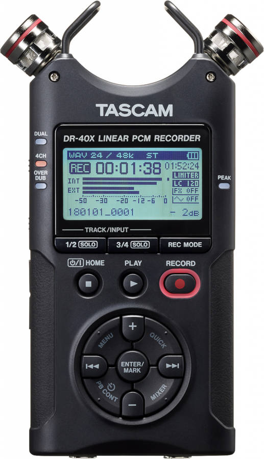 Grabadora TASCAM DR-40X