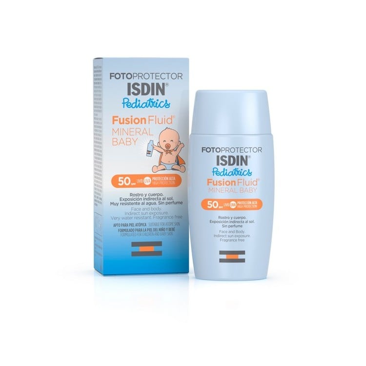 Protector Solar ISDIN Pediatrics Baby SPF 50+ (50 ml)