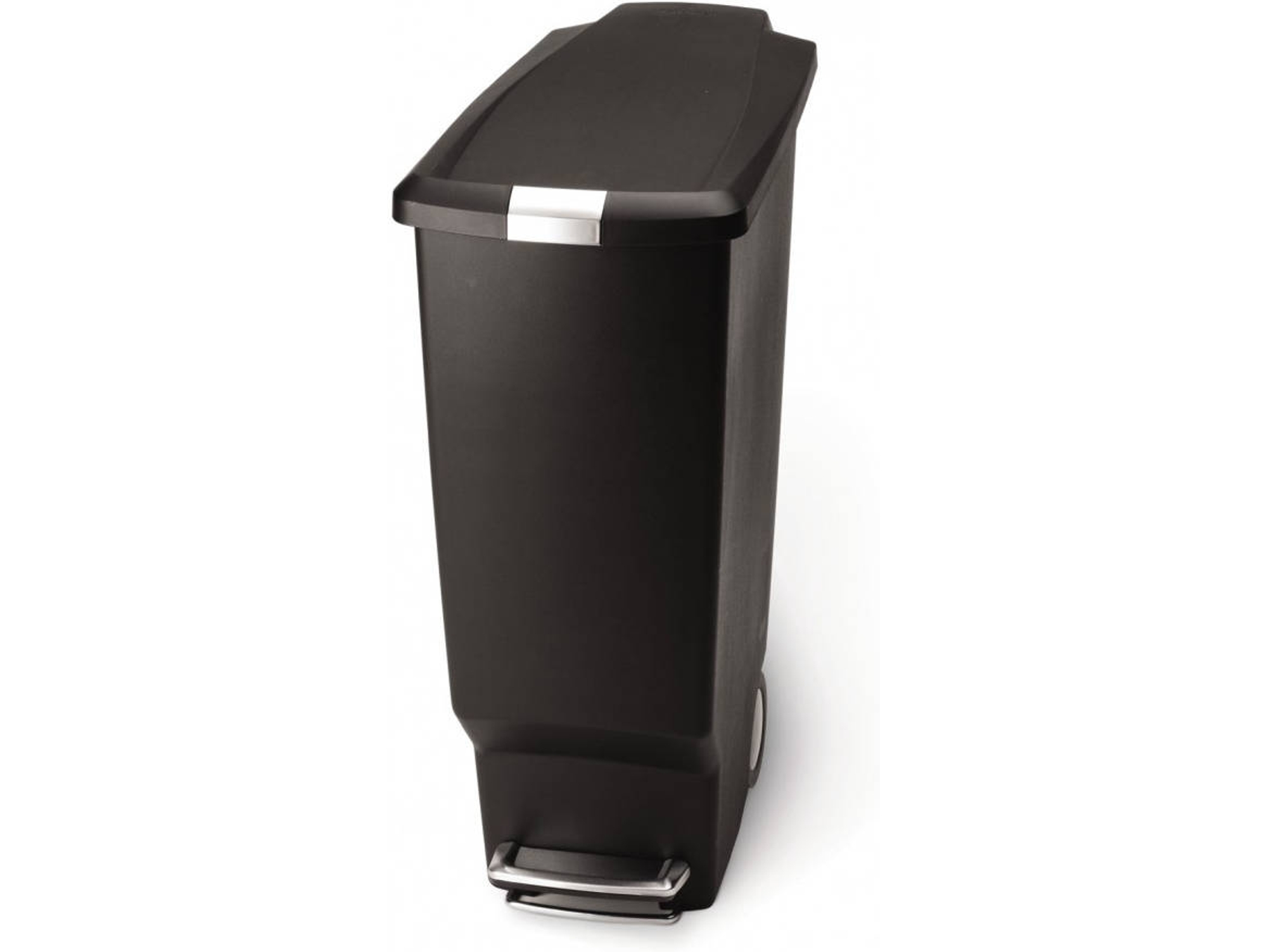 Simplehuman Cubo Estrecho 40 negro litros de basura cw1361