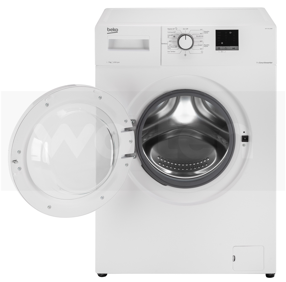 Lavadora Beko 7 kg./1.200 rpm - WTE 7611 BWR · Beko · El Corte Inglés