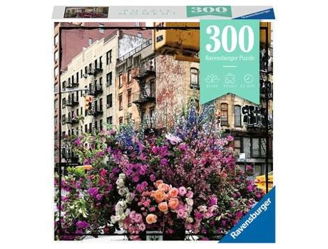 Puzzle RAVENSBURGER Flowers in New York rompecabezas 300 pieza(s) Paisaje