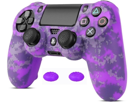 Funda Mando YLW P4C01 (PS4 - Morado)