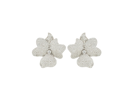 Pendientes Flor de Clavel Grande Plata LATELITA Latelita