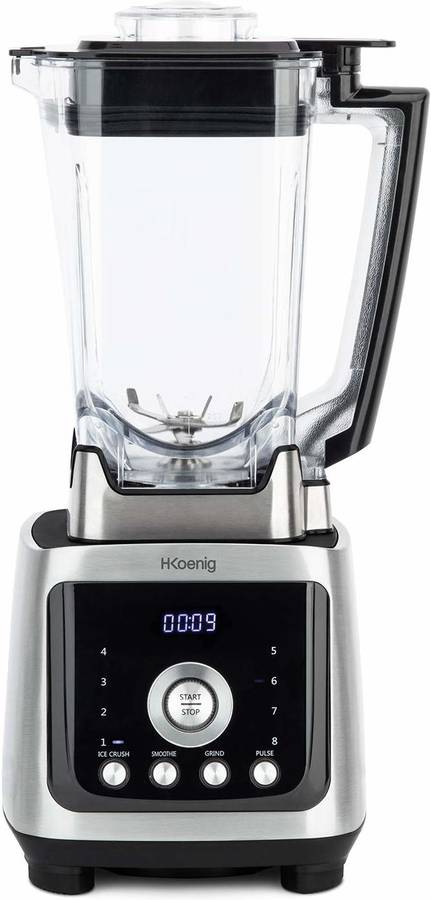 Batidora Vaso H.KOENIG MXH880 (2000 W - 2 L - Negro)