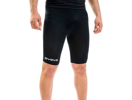 Ropa interior para Hombre GIVOVA Térmicos Skin Negro para Fútbol (M)