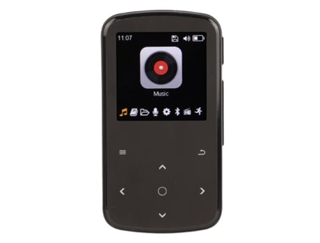 Reproductor MP3 Bluetooth SMANDY MP07 1.54Inch Smart Touch Control 64G TF Card (Negro)