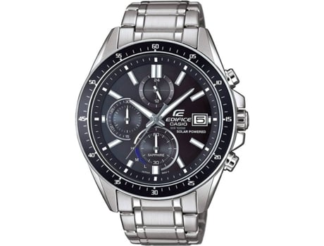 Reloj CASIO Edifice Hombre (Acero - Plateado)