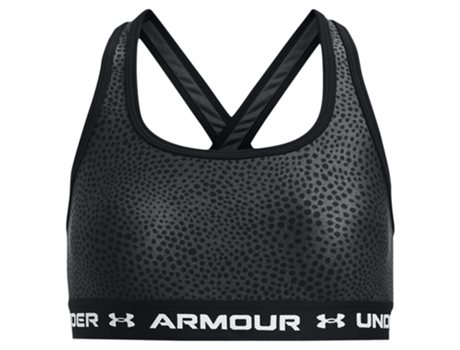 Top Suporte de Niña para Fitness UNDER ARMOUR Superior Crossback Printed Negro (7 años)