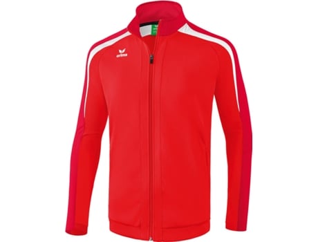 Chaqueta Entrenamiento Niños ERIMA Liga 2.0 (Rojo y Blanco - 6 Años )