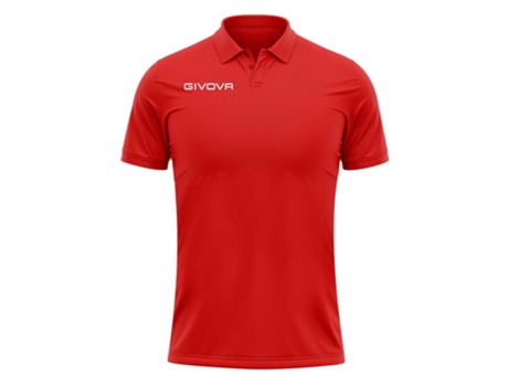 Polo de Hombre para Fútbol GIVOVA Summer Rojo (XL)