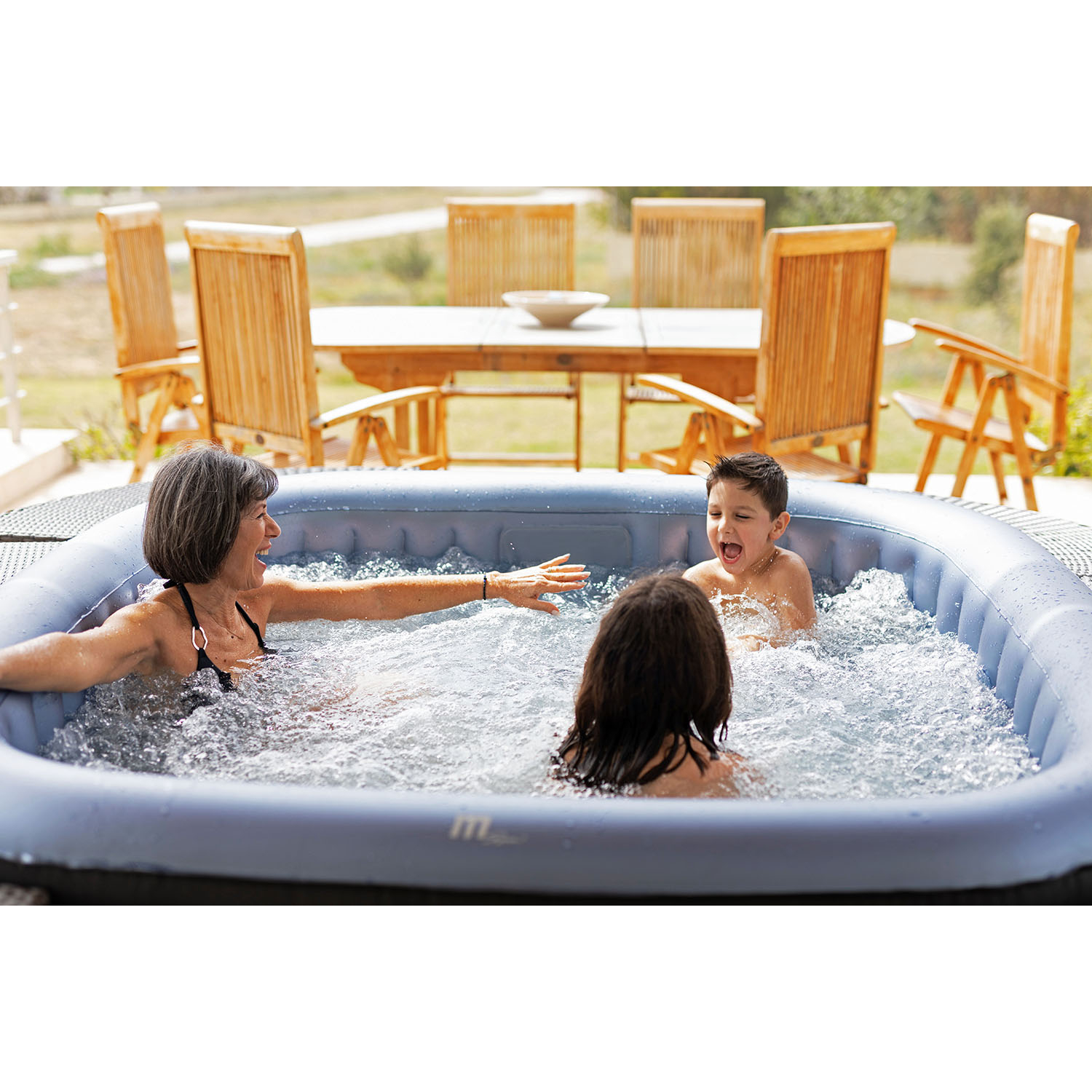 Spa Jacuzzi Hinchable CONCEPT U Ibiza 4 lugares (158x68 cm)