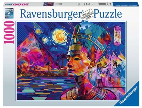 Puzzle RAVENSBURGER Nefertiti on the Nile rompecabezas 1000 pieza(s) Arte