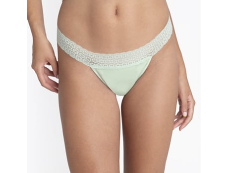 Braguitas Menstruales PLATANOMELÓN Kiwitas Tanga Menta (Talla: S)