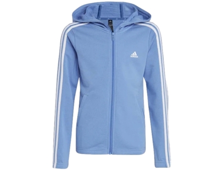 Sudadera de Niña ADIDAS Deportiva Capucha Cierre Essentials Full Multicolor (170 cm)