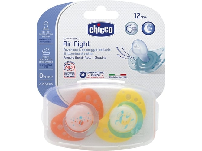 Pack 2 Chupetes CHICCO