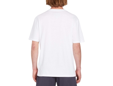 Camiseta para Hombre VOLCOM (L - Blanco)