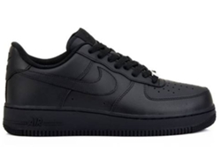 Zapatillas Deportivas NIKE Air Force 1 07 Hombre (Negro - Cuero Natural - 42,5)