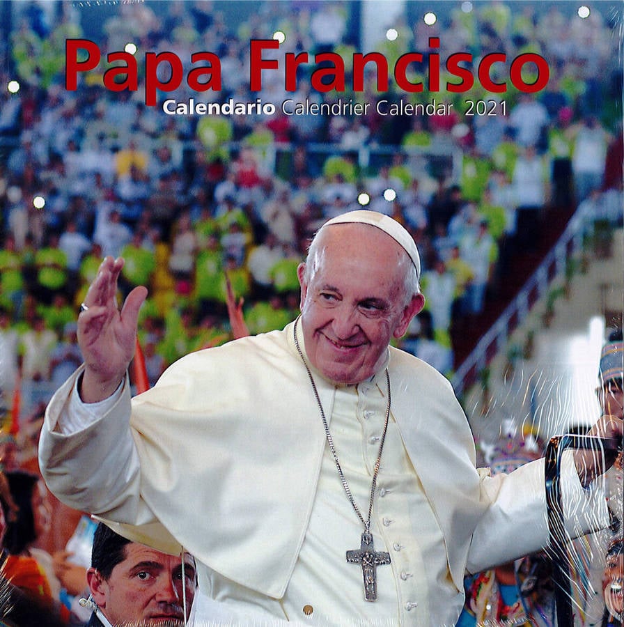 Libro Calendario -2021 Pared Papa Francisco de Vários Autores (Español)