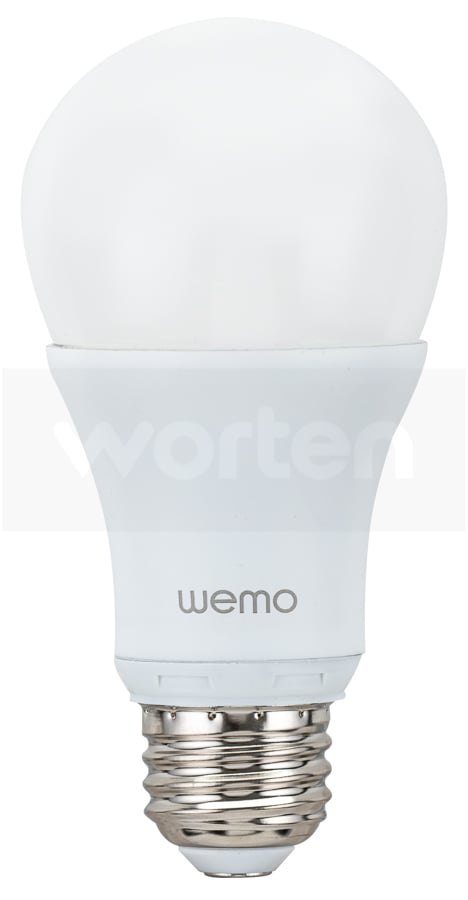 Bombilla Belkin Wemo smart led e27 9.5w funciona con el kit iluminación blanco