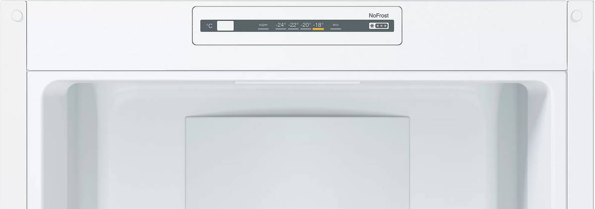 Frigorífico Combi BOSCH KGN36NWEC (No Frost - 186 cm - 302 L - Blanco)