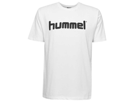 Camiseta de Hombre para Fútbol HUMMEL Go Logo Algodón Blanco (S)